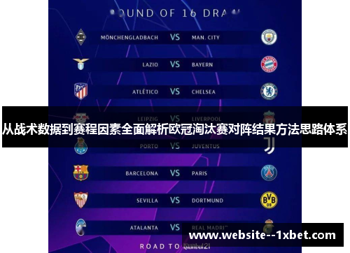 从战术数据到赛程因素全面解析欧冠淘汰赛对阵结果方法思路体系